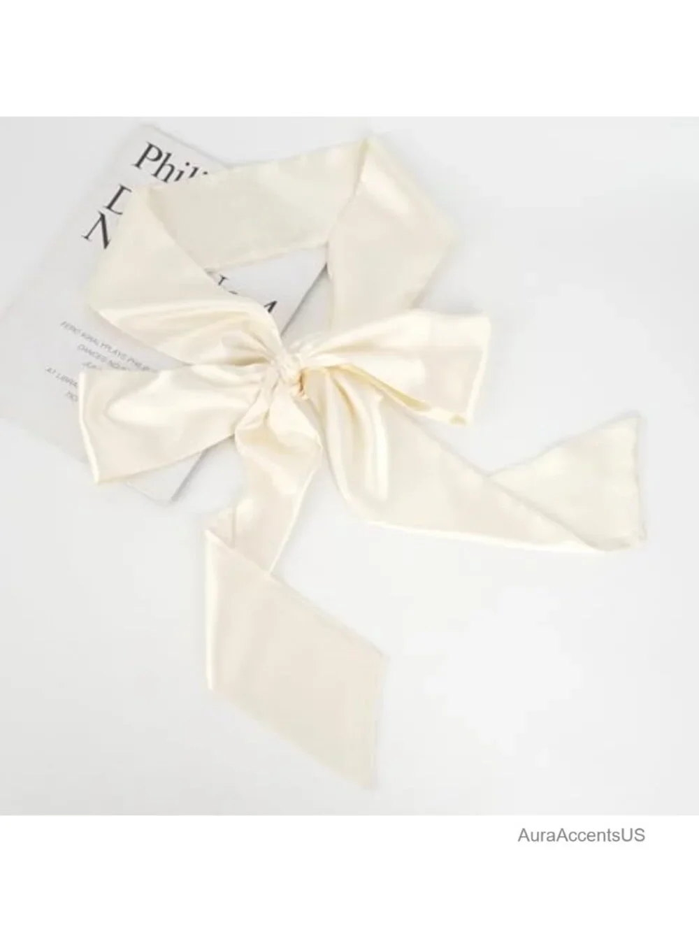 Extra Long Narrow Silk Like Ribbon Scarf Neck Tie Choker Waist Belt